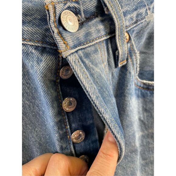 Levi’s Premium 501 Distressed Jeans Waist 26 - Picture 5 of 13